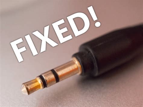 How to Fix a Loose Headphone Jack .
